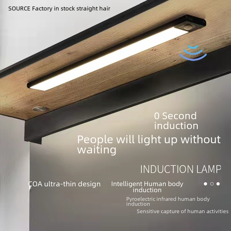 Ultra-Thin Smart LED USB Rechargeable Cabinet Light