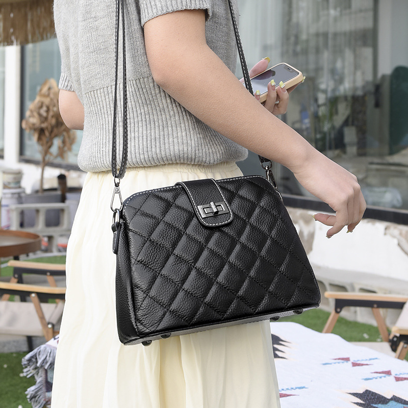 2023 New Women's Leather Shoulder Crossbody Bag