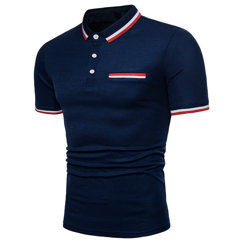 2023 Men's Summer Polo Shirt with Collar (Casual)