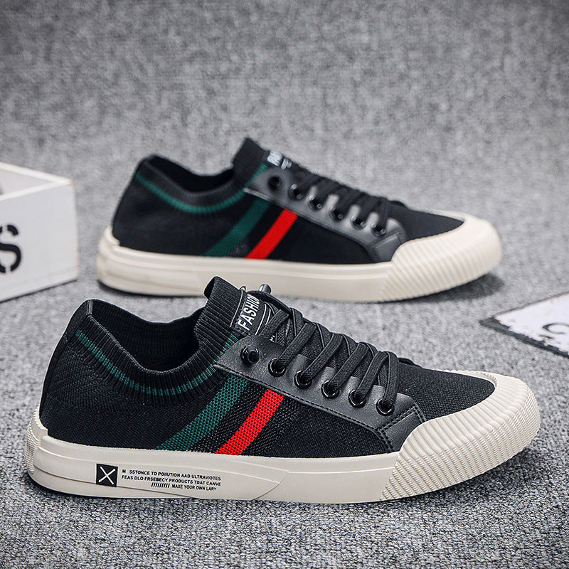 Men's Casual Breathable Canvas Sneakers for Teens