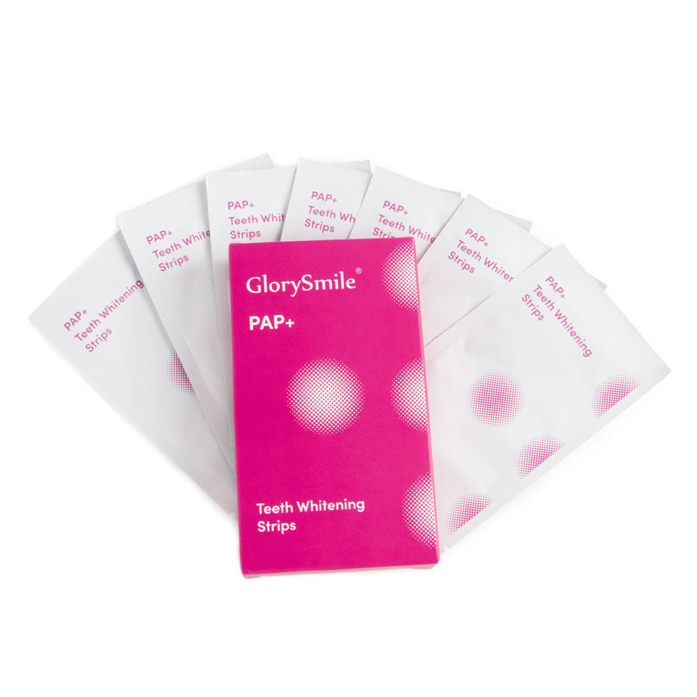 PAP+ 3D Teeth Whitening Strips for Stains and Yellowing