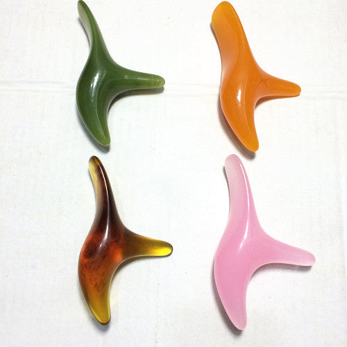 Triangular Wax Massage Tool for Acupressure Points