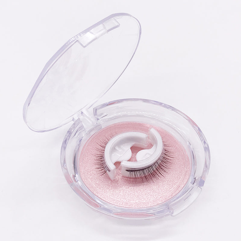 Self-Adhesive Natural False Eyelashes for Girls (1 Pair)