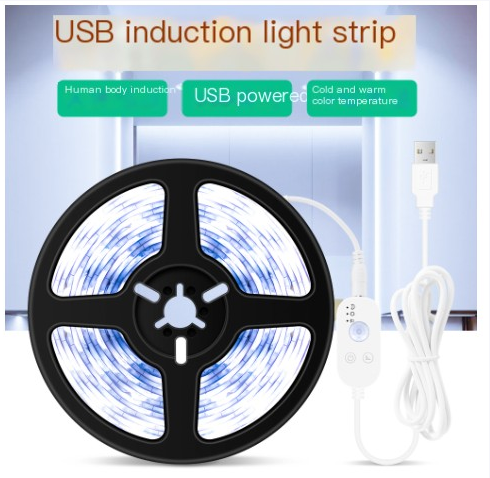 LED USB Smart Sensor Waterproof Light Strip for Home