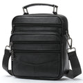 Genuine Leather Men's Shoulder Bag for Business Use