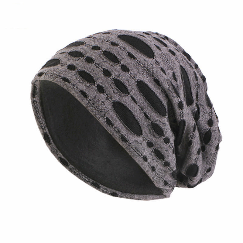 Retro Hip-Hop Knitted Spring Ski Cap for Men and Women