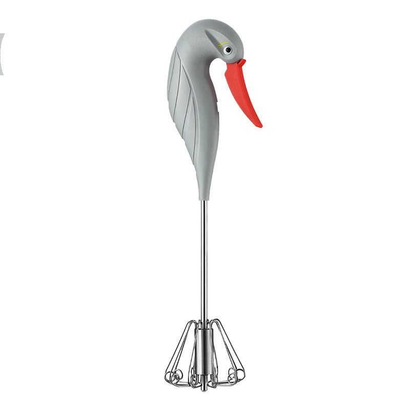 Stainless Steel Semi-Automatic Kitchen Whisk