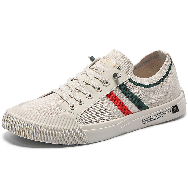 Men's Casual Breathable Canvas Sneakers for Teens