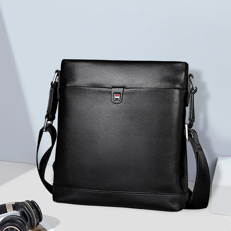 Leather Casual Crossbody Bag - Business Handbag