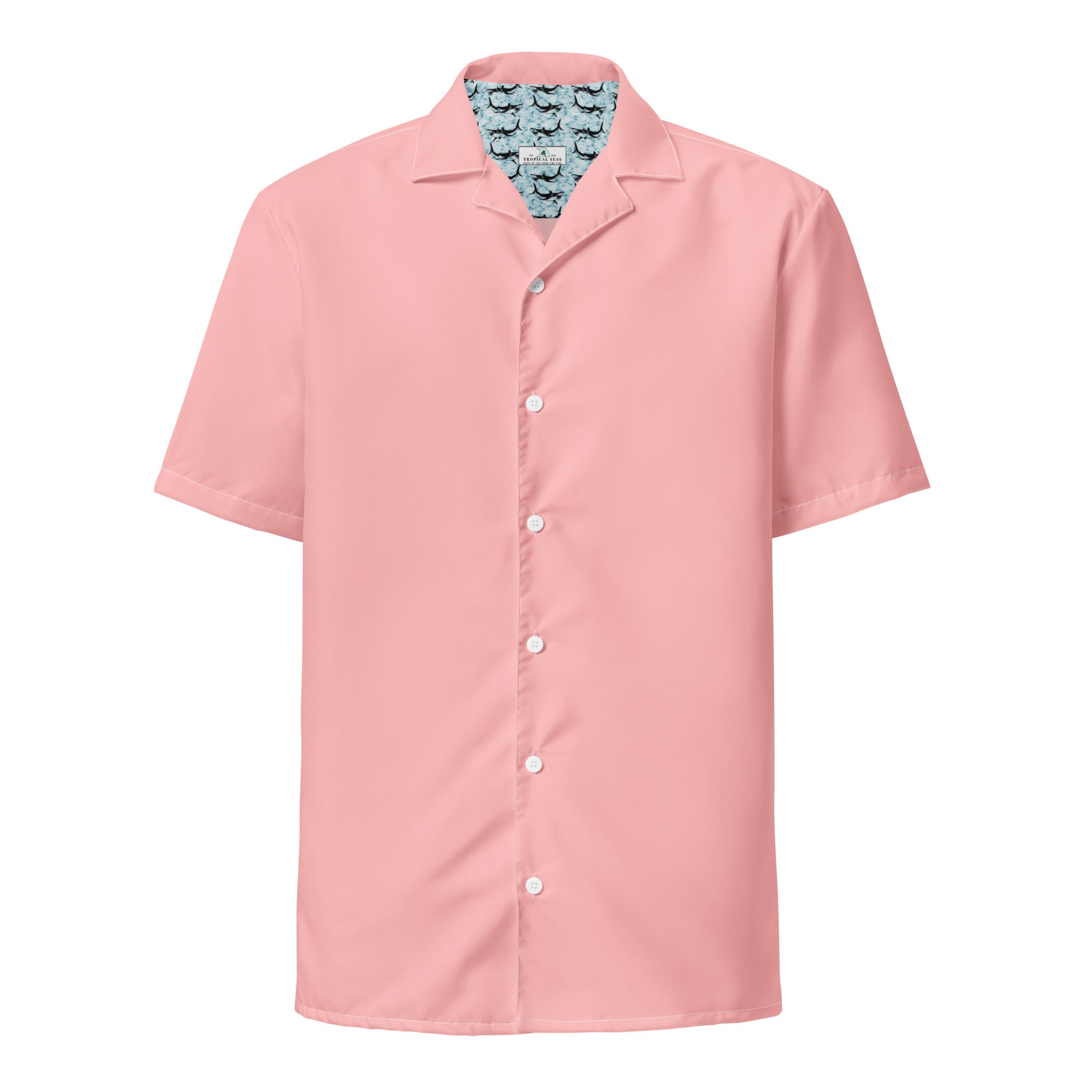 Coral button shirt