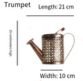 Solar Light Watering Can with Hollow Projection Lamp