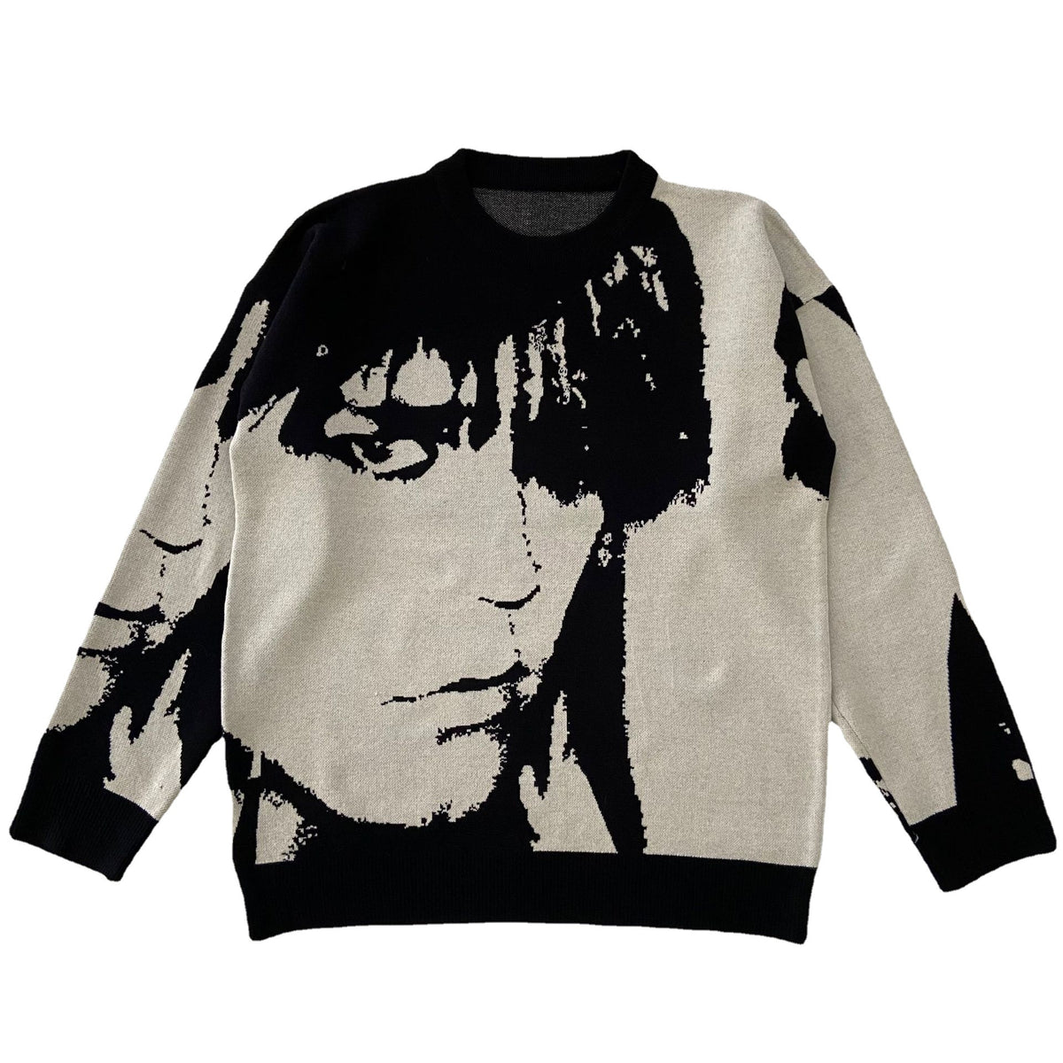 Japanese Retro Men's Round Neck Sweater (Fall/Winter)