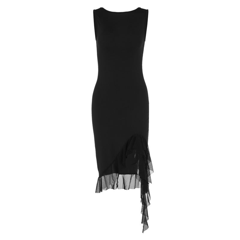 2023 Summer-Fall Women's Slim Fit Backless Dress