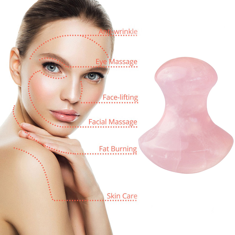 Natural Jade Mushroom Gua Sha Tool for Detox Massage