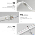 12V LED Neon Light Strip Kit with RF Remote Controller