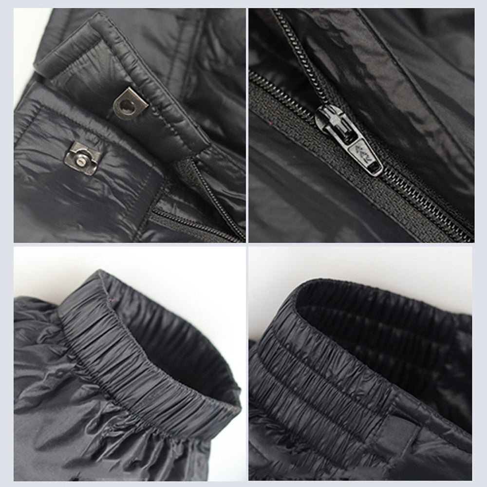 2023 Men's Thick Goose Down Waterproof Hiking Pants