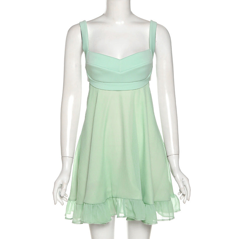 2022 Summer Fashion Women's Loose Mesh Dress