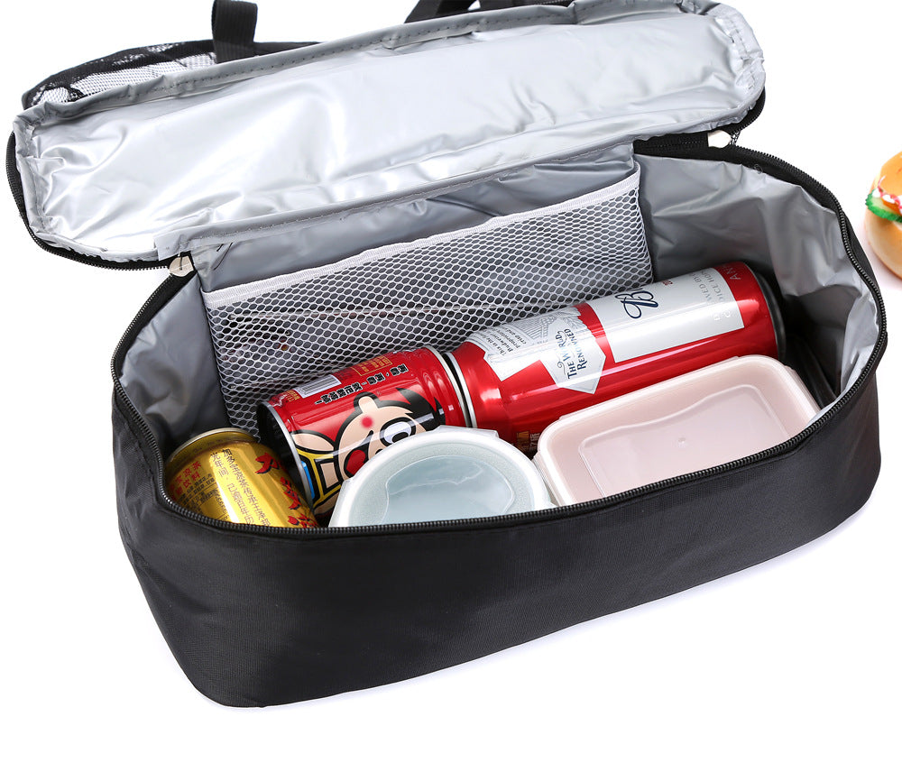 Double-Layer Insulated Picnic Bag for Outdoor Travel