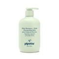 Pipette Baby Shampoo and Body Wash - Fragrance Free Tear-Free Bath Time Hypoallergenic Moisturizing Plant-Derived Squalane New Formula 11.8 fl oz