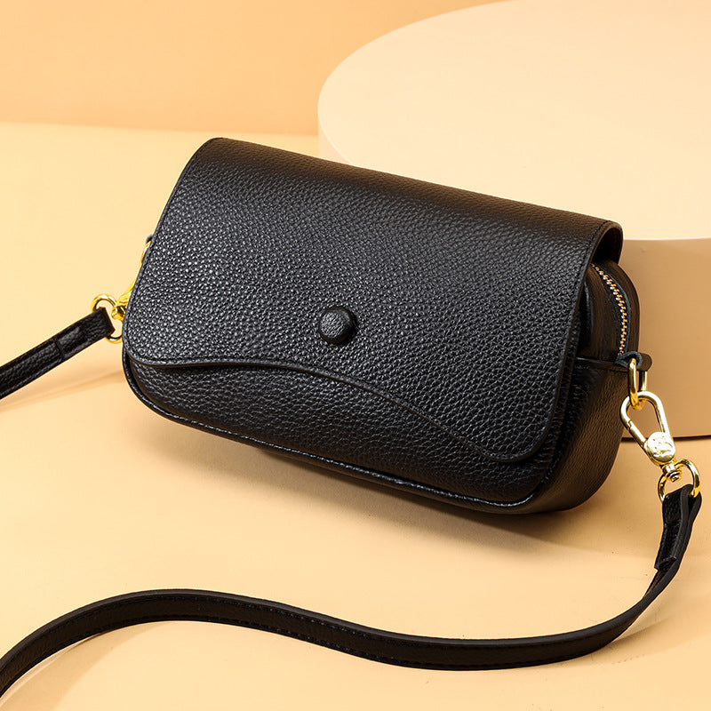 2023 Women's Genuine Leather Crossbody Bag - Versatile