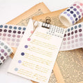 Round Dot Markers, Dot Tape, Polka Dot Planner Stickers
