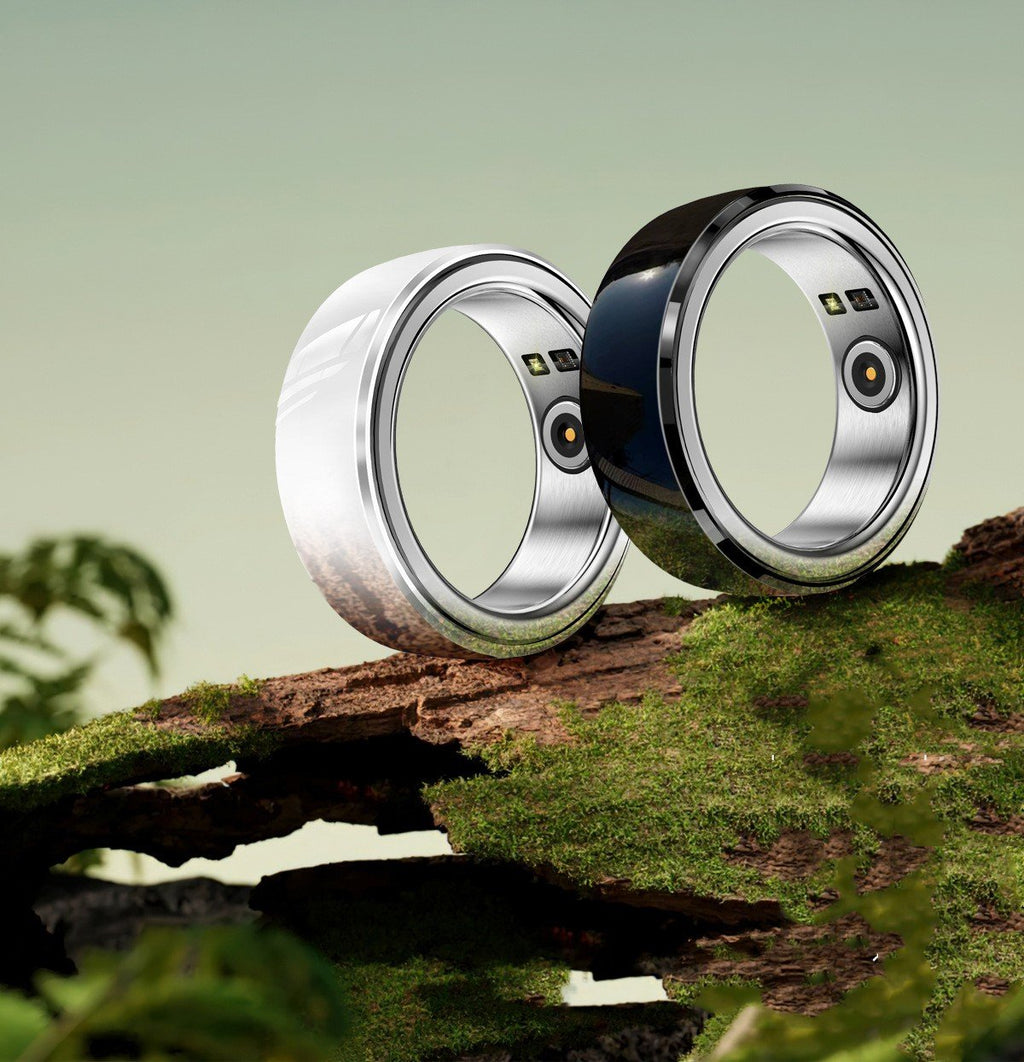 Monitoring Ring for Blood Pressure, Heart Rate, Sleep