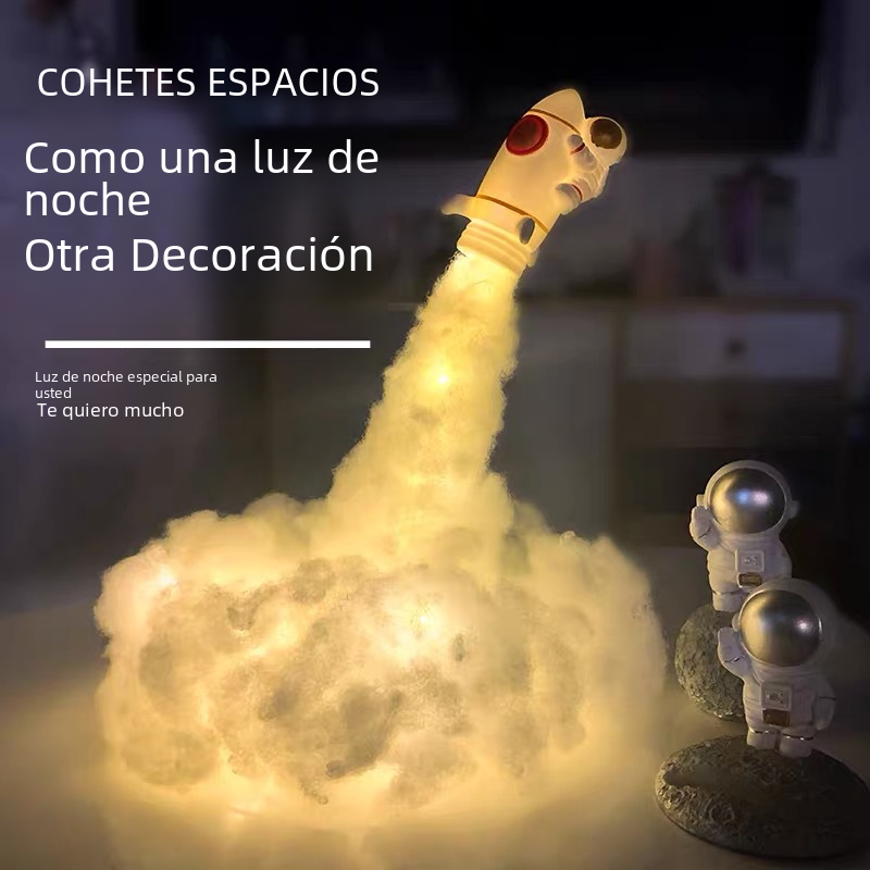 Creative Rocket Lamp DIY Kit - Astronaut Night Light