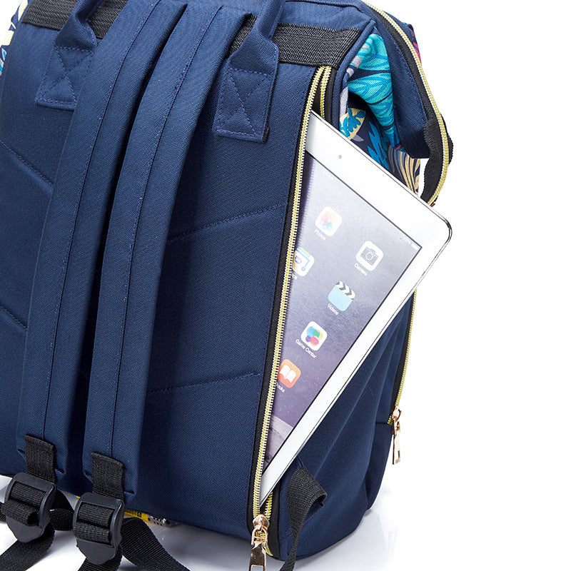 Large Capacity Waterproof Mommy Backpack for Moms