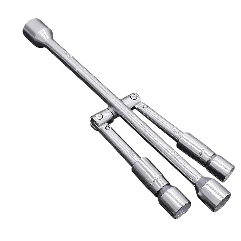 Portable Folding Cross Socket Wrench Tool