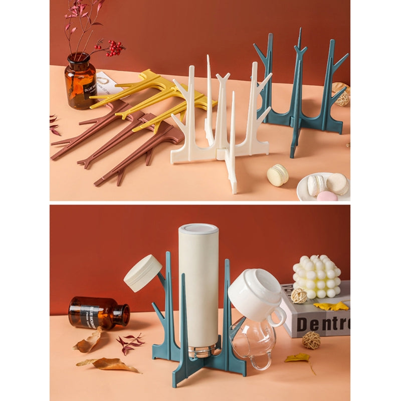 Multifunctional Baby Bottle Drying Rack and Accessory Holder