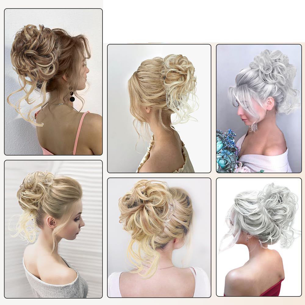 European Style Hair Bun Clip for Natural Volume