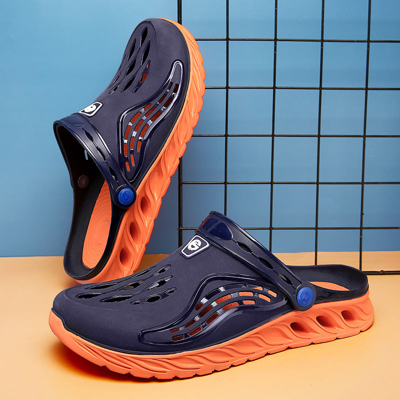 Men's Casual Beach Sandals - Korean Fashion Slippers