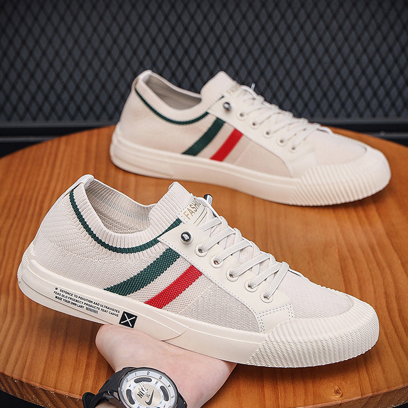 Men's Casual Breathable Canvas Sneakers for Teens