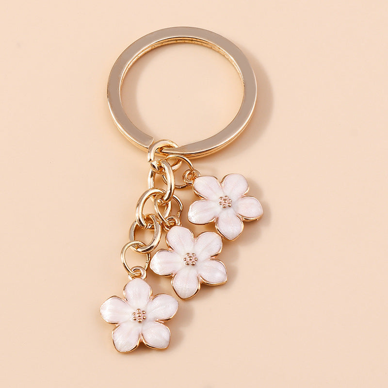 Sweet Sakura Keychain Pendant for Phone and Bag Decor