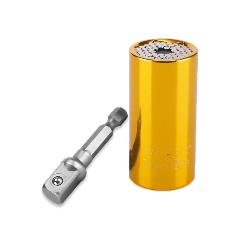 3-Piece Multi-Function Ratchet Socket Set 7-19 mm