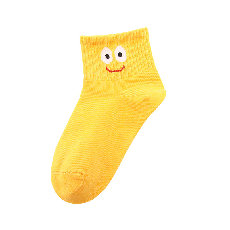 5PCS Cute Cartoon Socks for Girls Ages 1-15