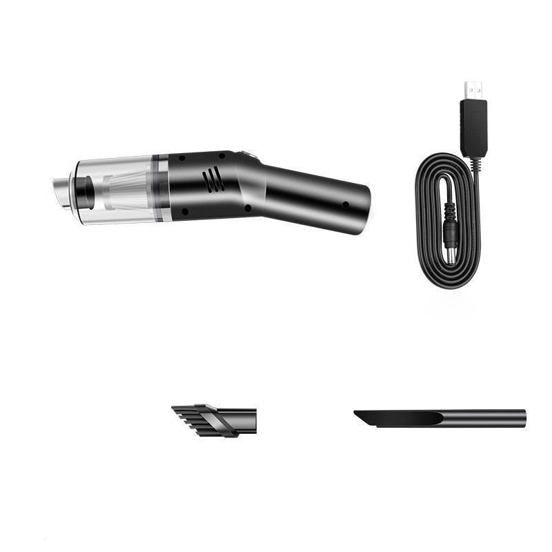 Mini Car Vacuum Cleaner for Wet & Dry Wireless Charging