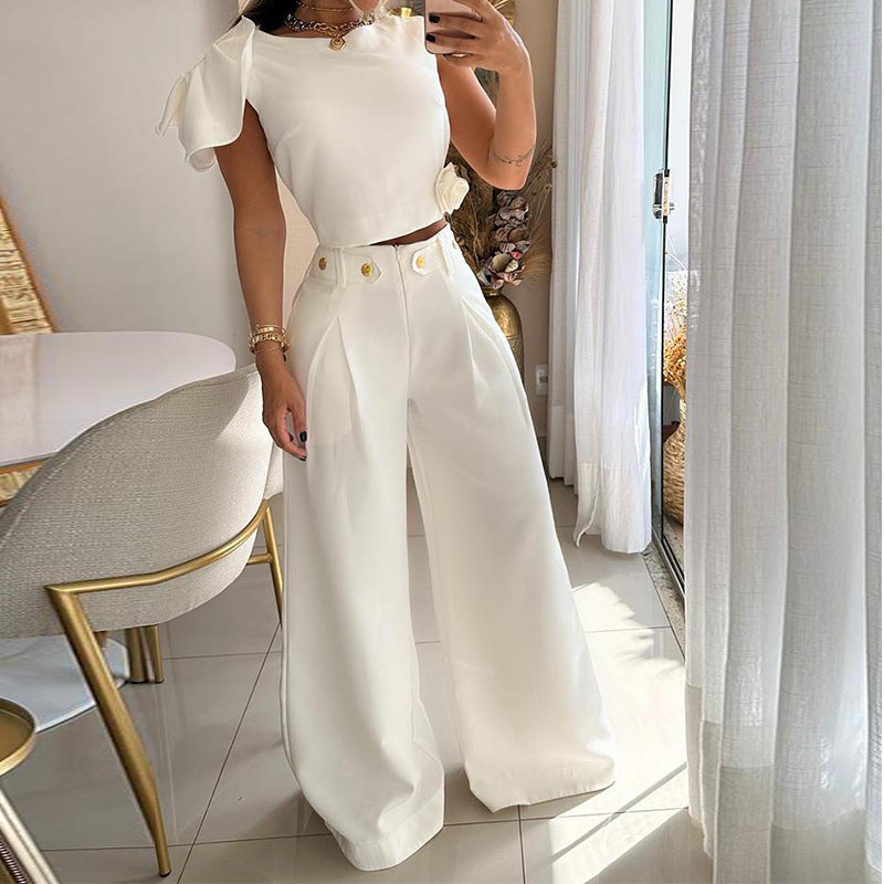 2023 Fall Fashion Women's High-Waist Pants Set