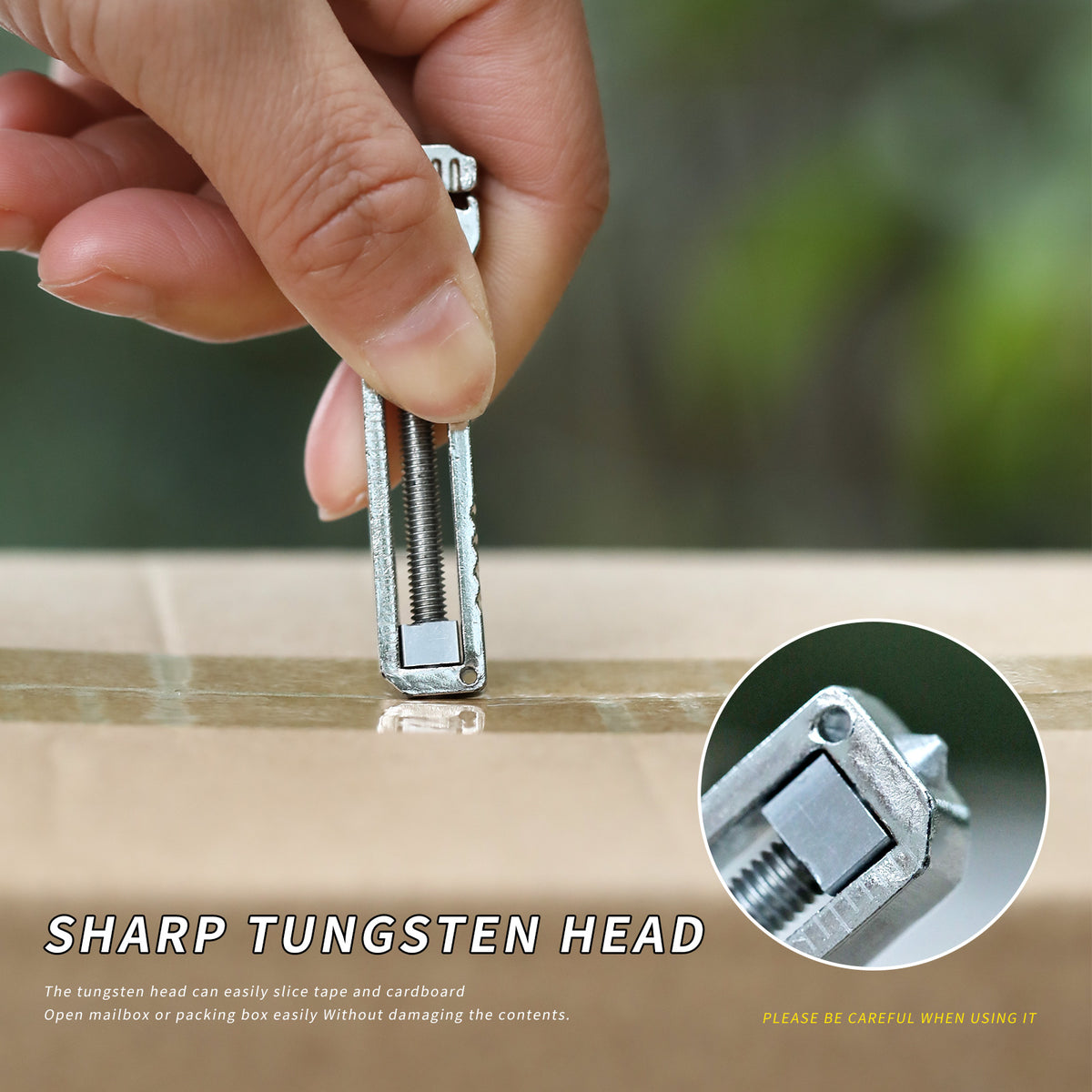 Compact Titanium Multitool with Versatile Features
