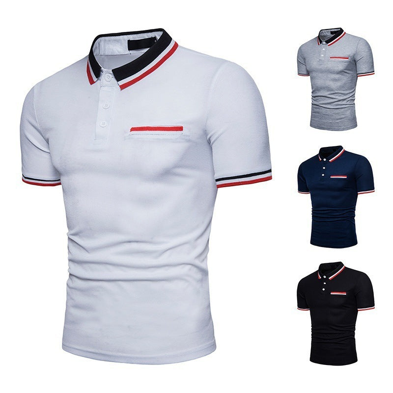 2023 Men's Summer Polo Shirt with Collar (Casual)