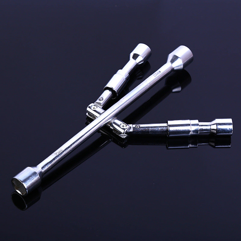 Portable Folding Cross Socket Wrench Tool