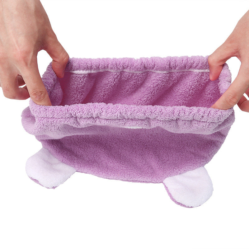 Cute Quick Dry Hair Drying Towel for Kids