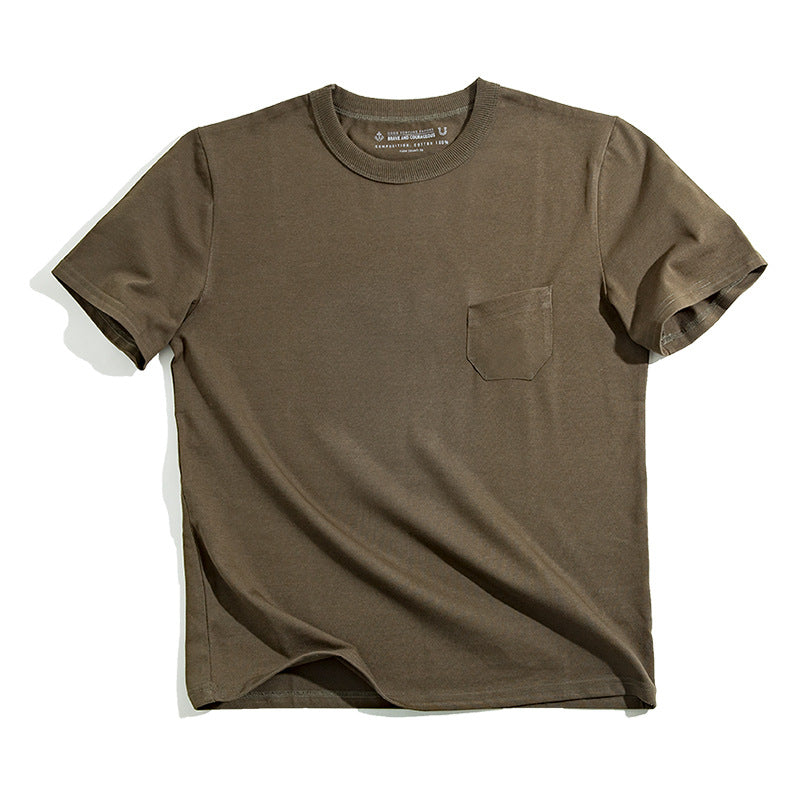 American Vintage Workwear Pocket T-Shirt for Men