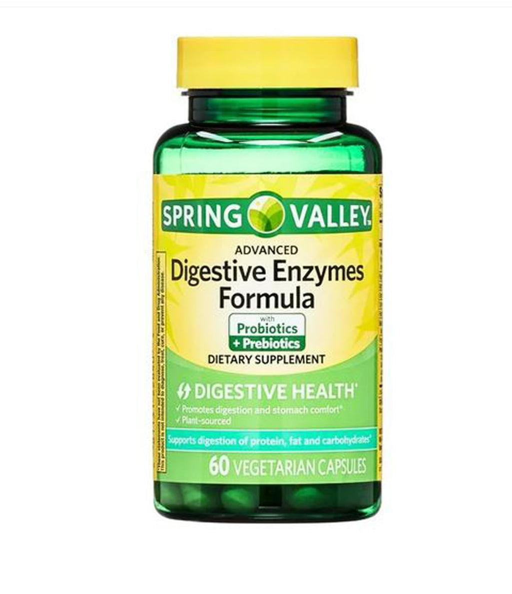 4 TOP CARE Advanced Digestive Enzymes 60 Count