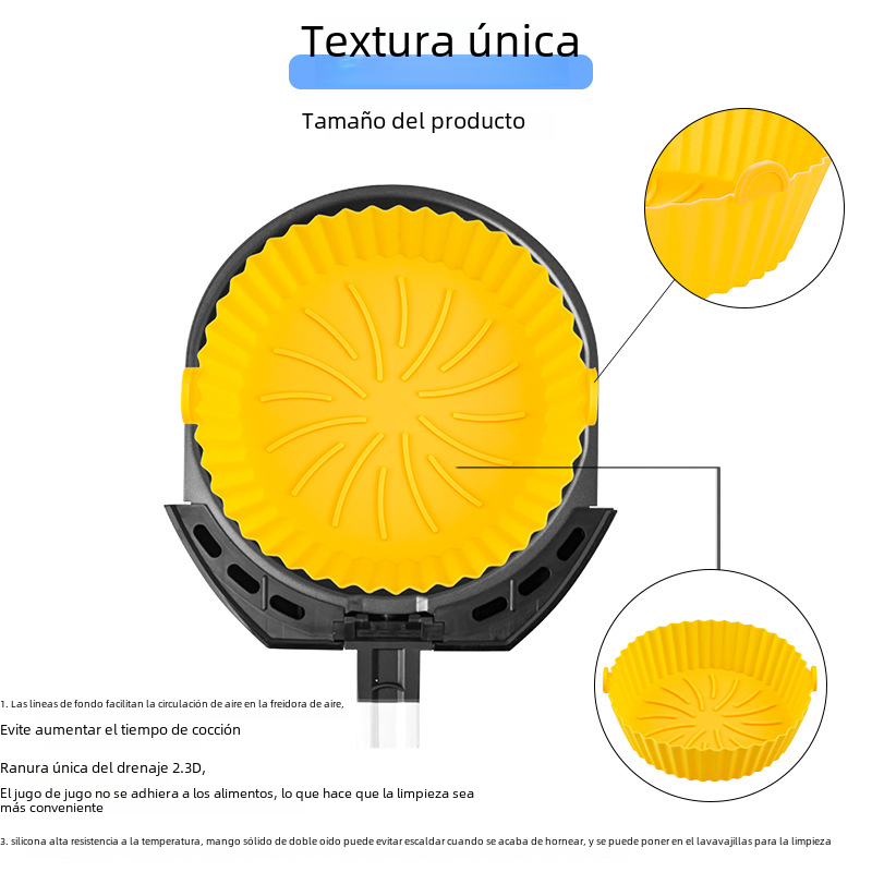 Air Fryer Silicone Baking Mat and Tray