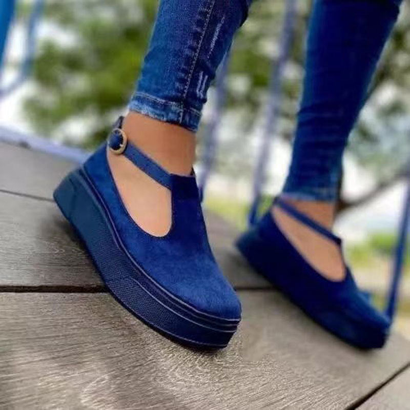 "Plus Size Women's Solid Color Loafers for Spring/Summer"