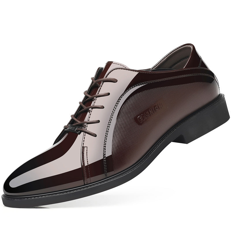 Men's Black Casual Leather Shoes - 2023 Spring/Fall Style