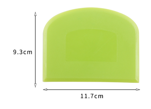 Baking Tools PP Plastic Scraper for Cake and Batter
