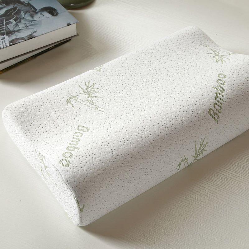 Bamboo Fiber Slow Rebound Memory Foam Pillow