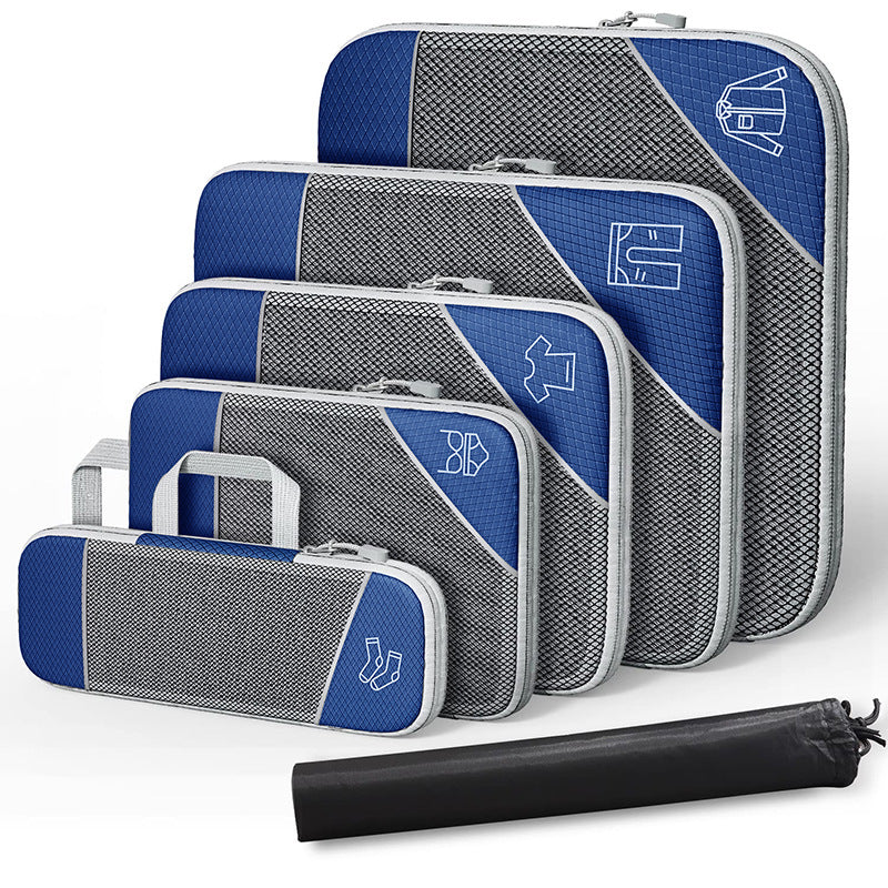 Lightweight Travel Storage Organizer Set with Shoe Bag